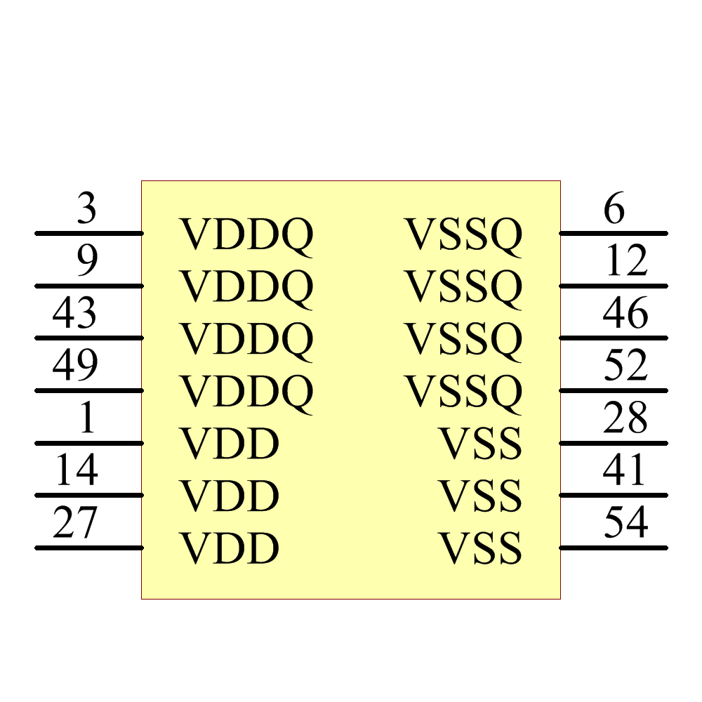MT48LC4M16A2P-6A Symbol - Micron