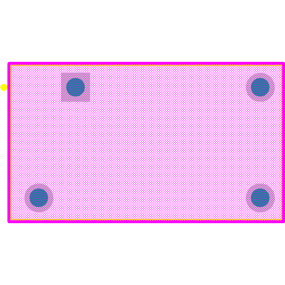 1461034-2 Footprint - TE Connectivity / AMP