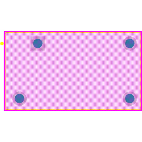 1461034-2 Footprint - TE Connectivity / AMP