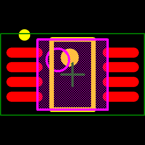AS1104 Footprint - ams