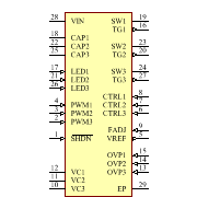 LT3496EFE#PBF Symbol - Analog Devices