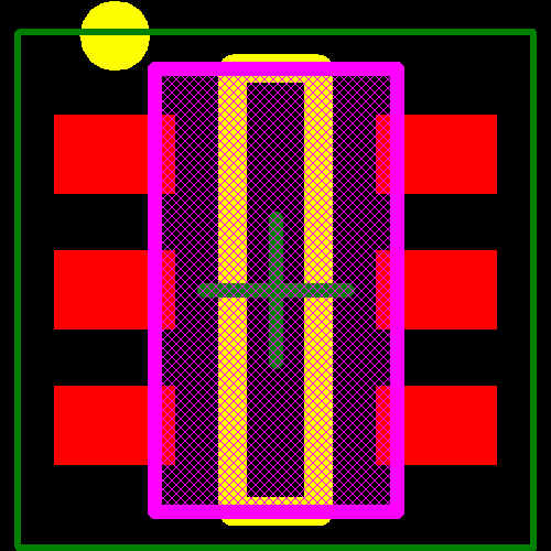ILD4035E6327HTSA1 Footprint - Infineon
