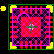 LTC3219EUD#TRPBF Footprint - Analog Devices