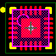 LTC3219EUD#TRPBF Footprint - Analog Devices