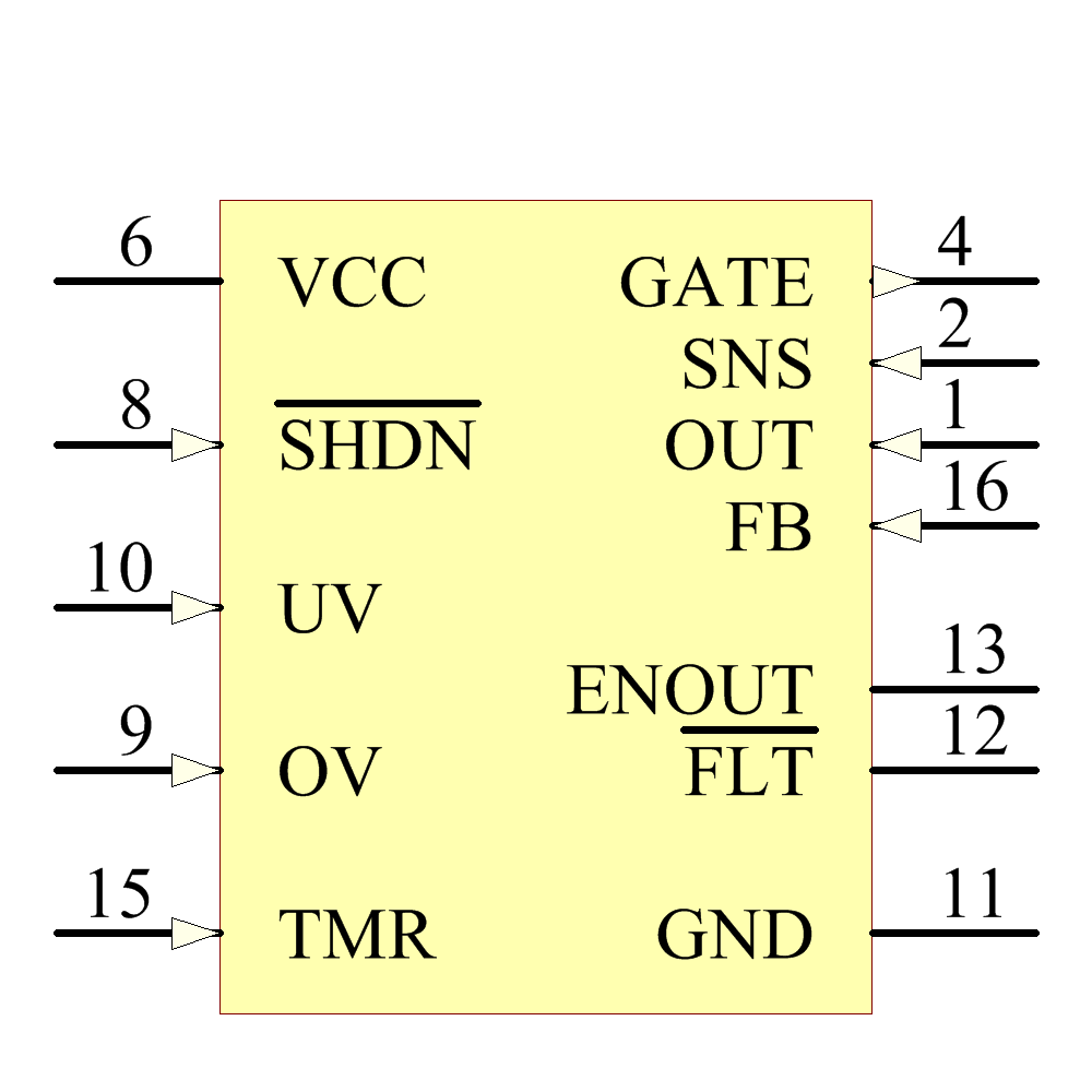 LT4363CS-2#PBF Symbol - Analog Devices