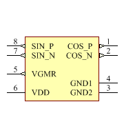 TLE5009E1000FUMA1 Symbol - Infineon