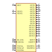 TLC5904PZP Symbol - Texas Instruments