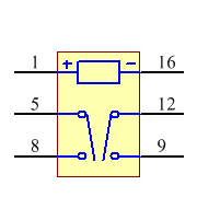 DSP2A-L-DC5V Symbol - Panasonic