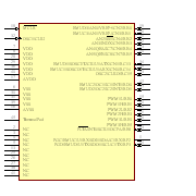 DSPIC30F4012-30I/ML Symbol - Microchip