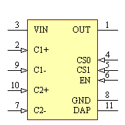 LM2751SD-B/NOPB Symbol - Texas Instruments