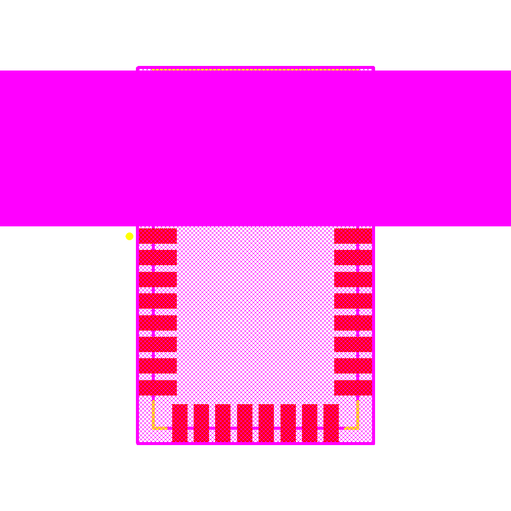 DWM1000 Footprint - Qorvo