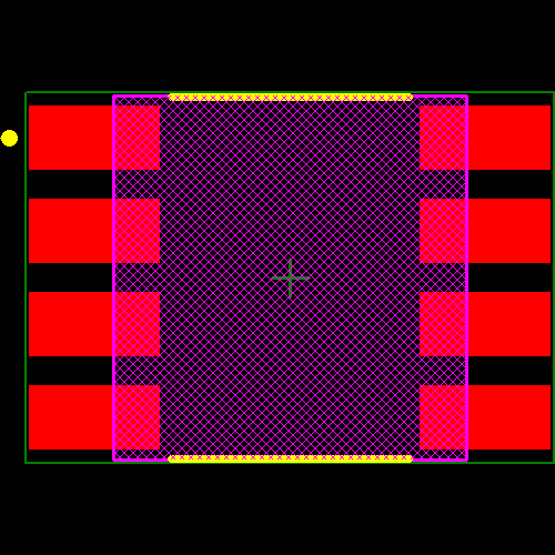 94HAB08WT Footprint - Grayhill