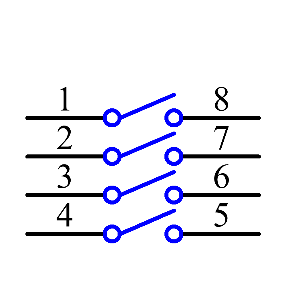 94HAB08WT Symbol - Grayhill