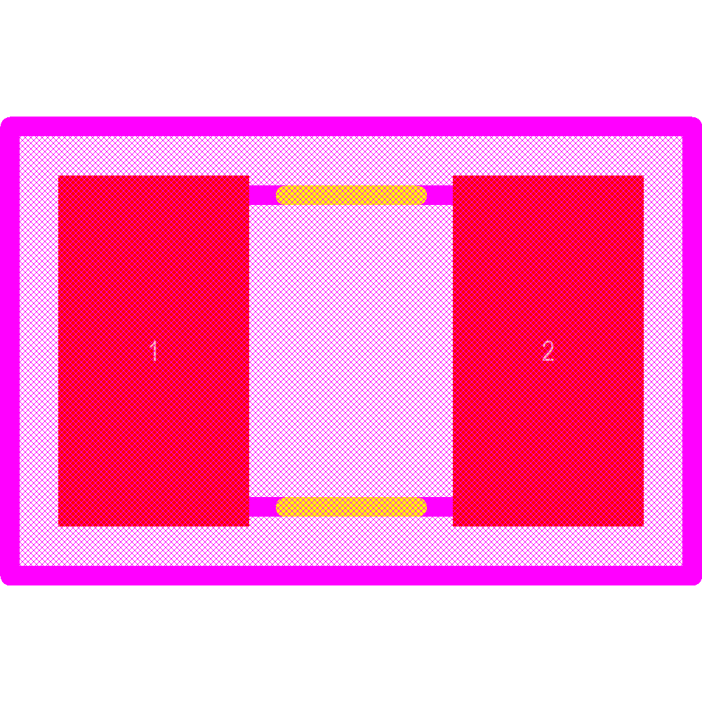 B72580E0250K062 Footprint - EPCOS