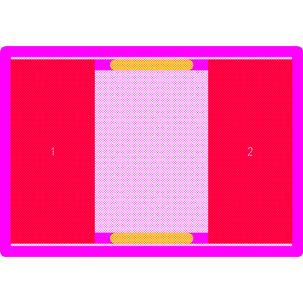 B72580E0250K062 Footprint - EPCOS