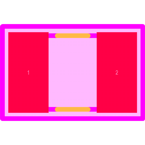 B72580E0250K062 Footprint - EPCOS