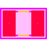 B72580E0250K062 Footprint - EPCOS