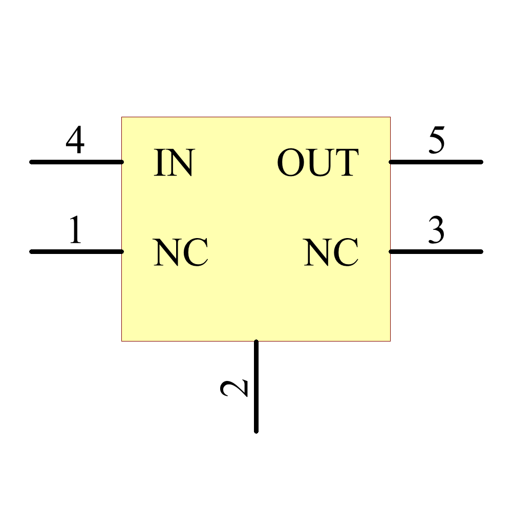 TPS715345DCKRG4 Symbol - Texas Instruments