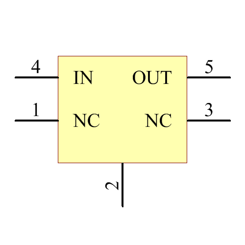 TPS715345DCKRG4 Symbol - Texas Instruments