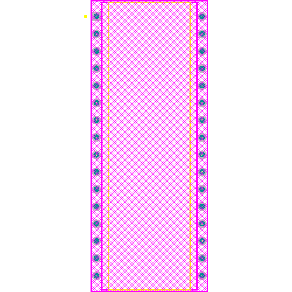 AT27C010-70PU Footprint - Microchip