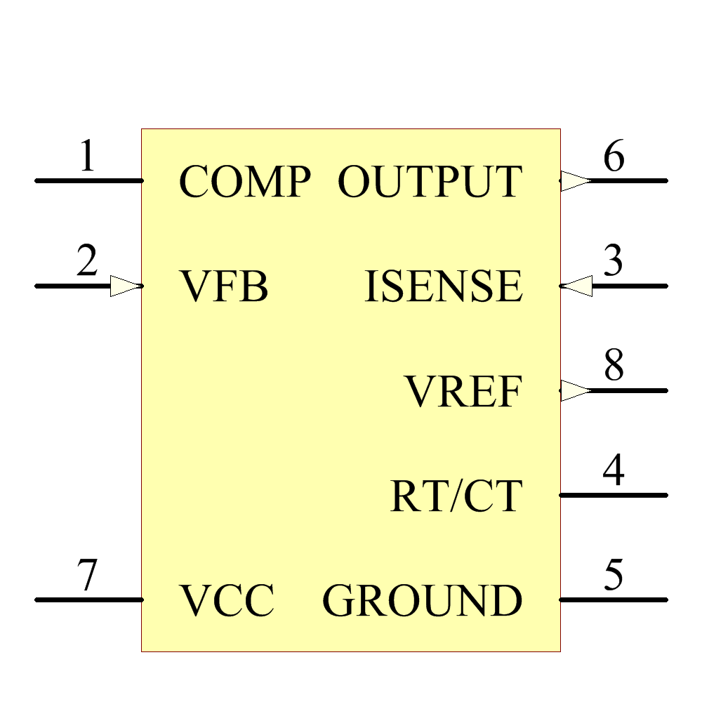UC3844D8 Symbol - Texas Instruments