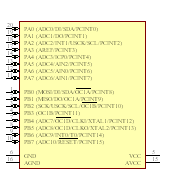 ATTINY261A-XUR Symbol - Microchip