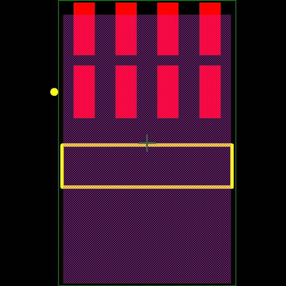 TSM-104-01-L-DH Footprint - Samtec