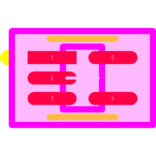TPS61169DCKR Footprint - Texas Instruments