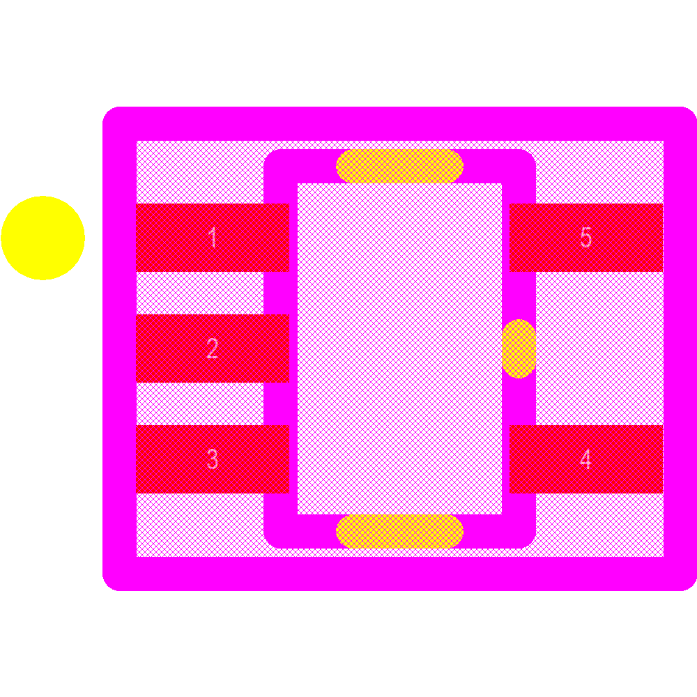 TPS61169DCKR Footprint - Texas Instruments