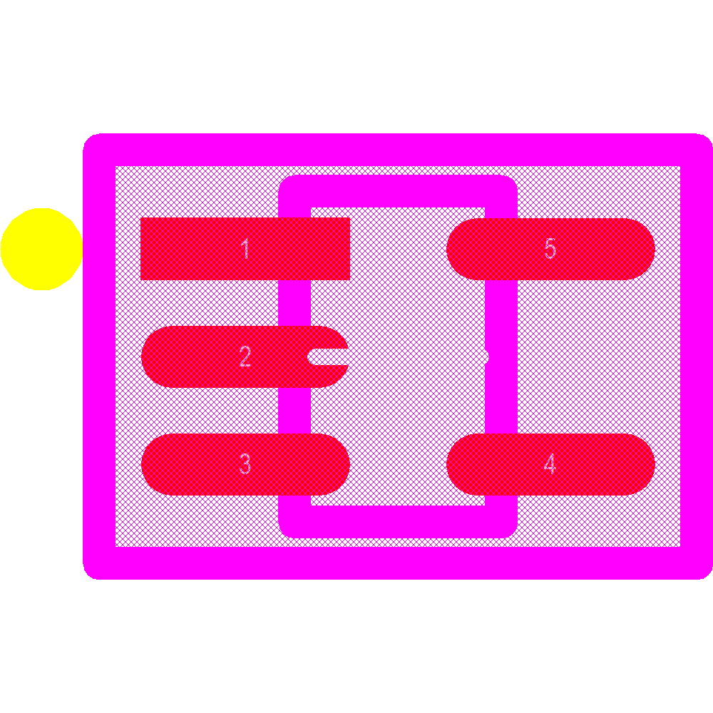 TPS61169DCKR Footprint - Texas Instruments