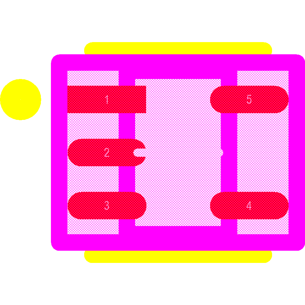 TPS61169DCKR Footprint - Texas Instruments