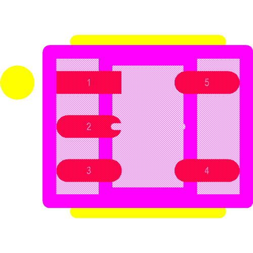 TPS61169DCKR Footprint - Texas Instruments
