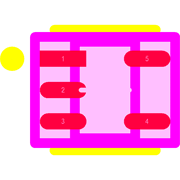 TPS61169DCKR Footprint - Texas Instruments