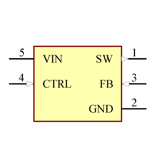 TPS61169DCKR Symbol - Texas Instruments