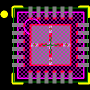 LP8545SQE/NOPB Footprint - Texas Instruments