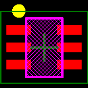 PACDN045YB6R-R Footprint - onsemi