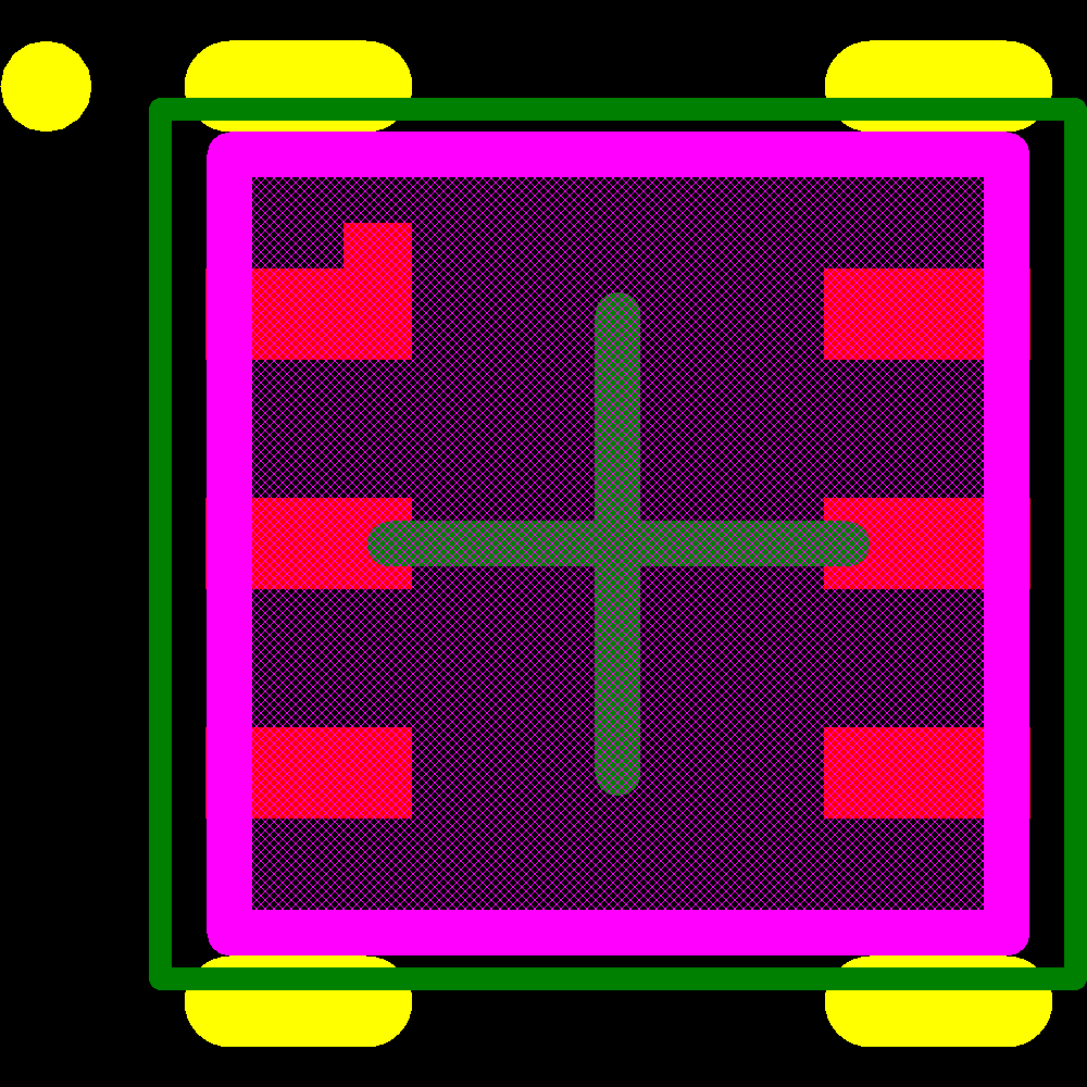 TPD4E001DPKR Footprint - Texas Instruments