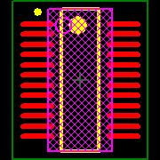 TLC59282DBQR Footprint - Texas Instruments