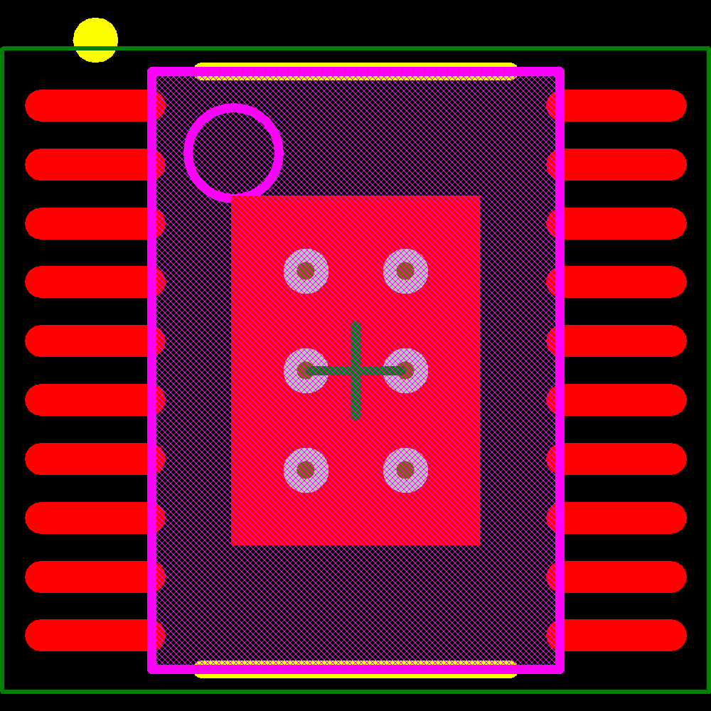 LT3475IFE-1#PBF Footprint - Analog Devices