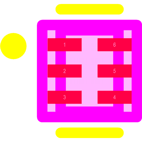 USBULC6-2M6 Footprint - STMicroelectronics