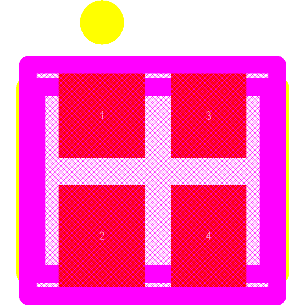 VCNT2020 Footprint - Vishay