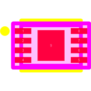 AT24C08C-MAHM-T Footprint - Microchip