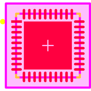 LTC7811JUJ#WPBF Footprint - Analog Devices