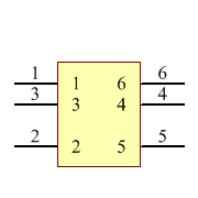 SZNUP4114HMR6T1G Symbol - onsemi