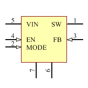 TPS62291DRVTG4 Symbol - Texas Instruments