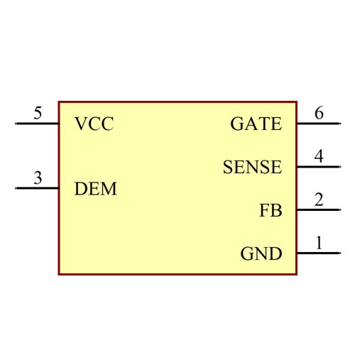 AP3304W6-7 Symbol - Diodes Inc.