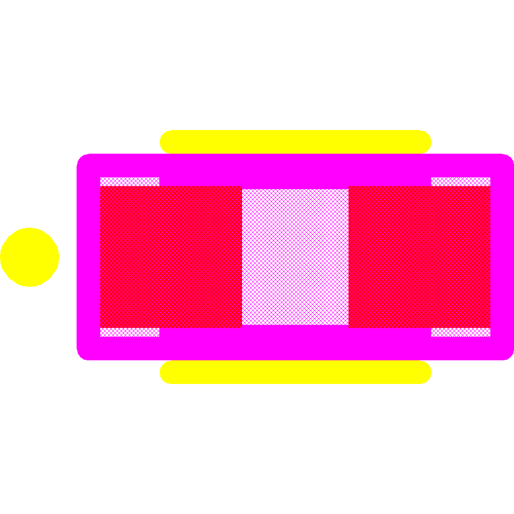 APHCM2012CGCK-F01 Footprint - Kingbright