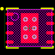 24LC256-I/MF Footprint - Microchip