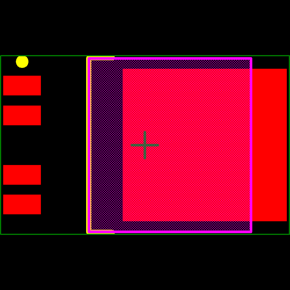 BTS6133DAUMA1 Footprint - Infineon