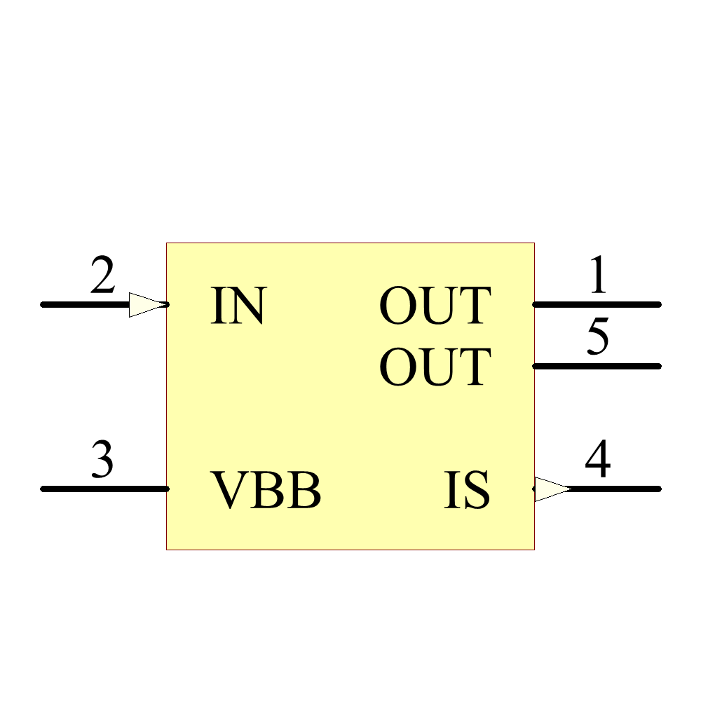 BTS6133DAUMA1 Symbol - Infineon
